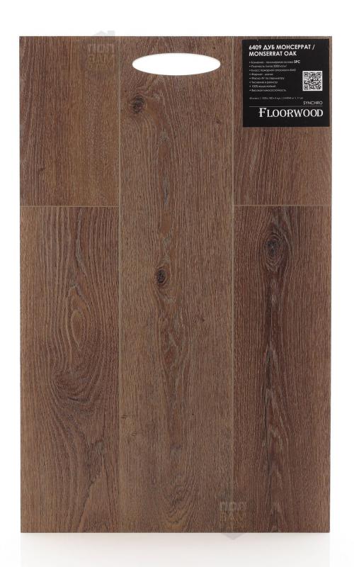 SPC ламинат Floorwood Дуб Монсеррат 6409