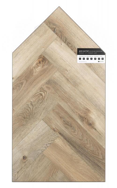 SPC ламинат Alpine Floor Дуб Кастор ECO 13-34