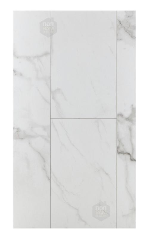 SPC ламинат Stone Floor Бело-серый мрамор 2820-4 MР