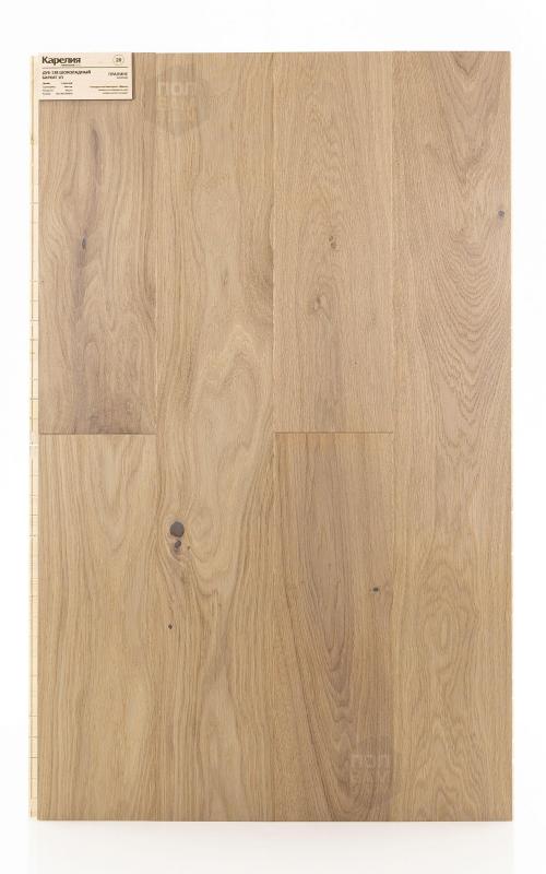 Паркетная доска Karelia Дуб 138 Шоколадный бархат