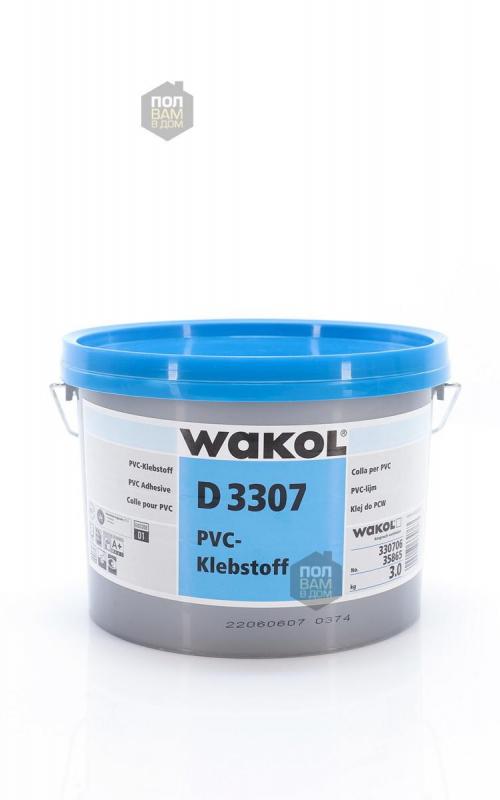 Клей Wakol D3307 для ПВХ-покрытий 3кг