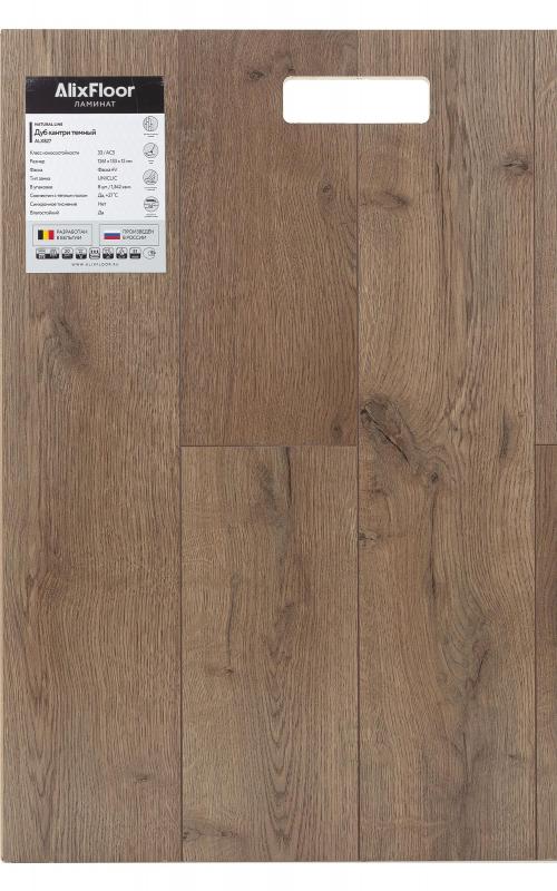 Ламинат AlixFloor Дуб кантри темный ALX827