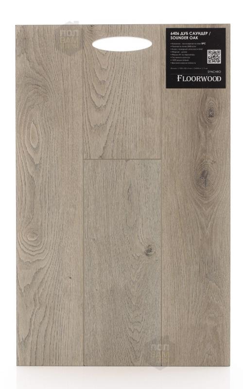 SPC ламинат Floorwood Дуб Саундер 6406