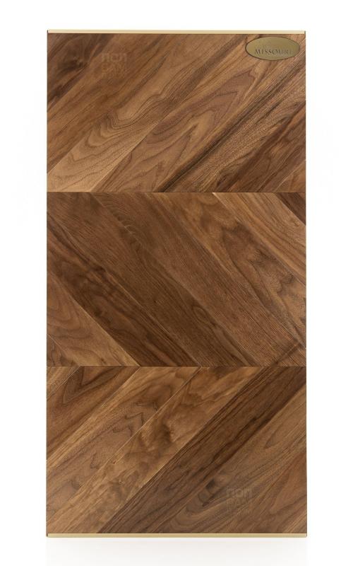 Инженерная доска Missouri Орех Американский Селект Лак 90мм