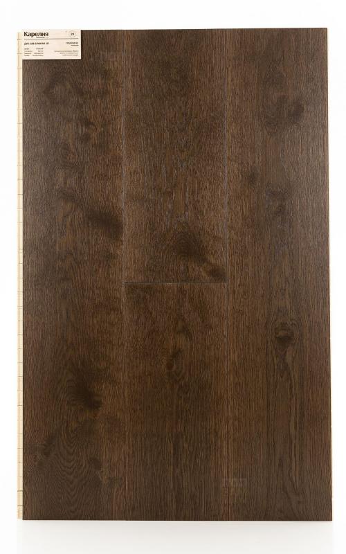 Паркетная доска Karelia Дуб 188 Брауни