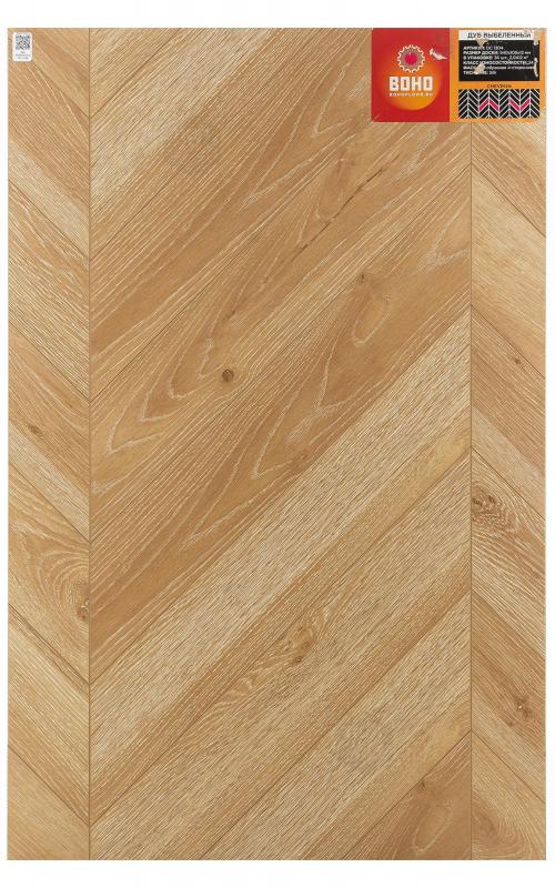 Ламинат Boho Floors Дуб Выбеленный DC 1204