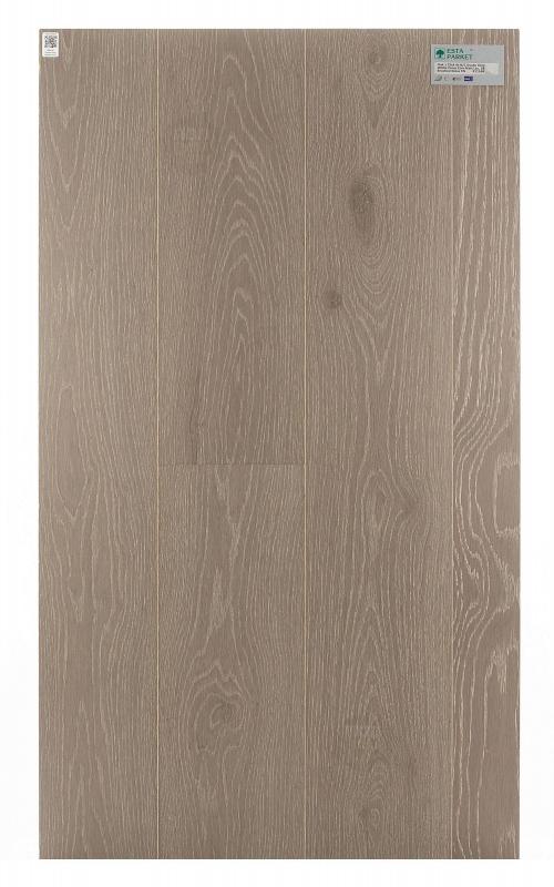 Паркетная доска Esta Parket Дуб BC Dusky Grey White Pores 11166
