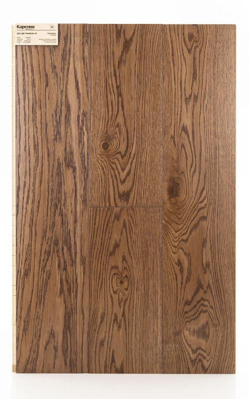 Паркетная доска Karelia Дуб 188 Трюфель