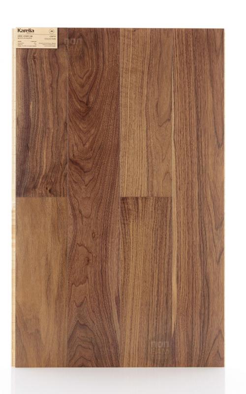 Паркетная доска Karelia Орех Story 138 Natur Lacquered